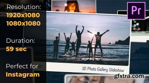 MotionArray 3D Photo Gallery Slideshow 180909