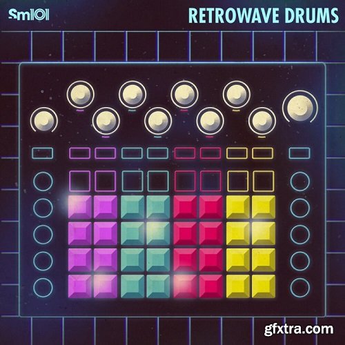 Sample Magic MIDI Elements: Retrowave Drums MULTiFORMAT