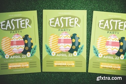 Easter Party Flyer