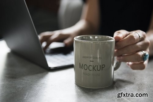 Coffee mug mockup