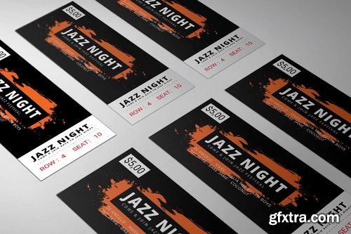 Music Event Ticket Template