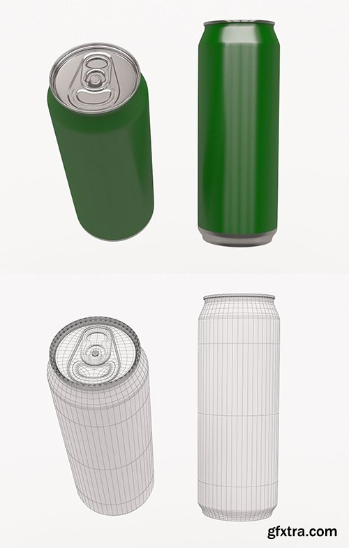 Cgtrader - Beverage can 3D model