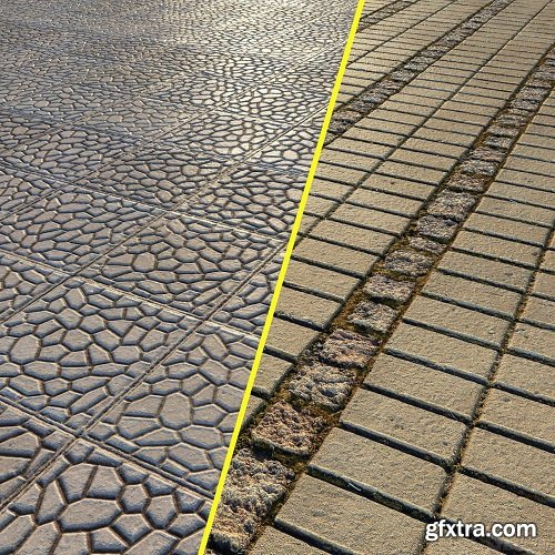 Brick Pavement Textures