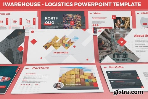 iWarehouse - Logistics Powerpoint Template