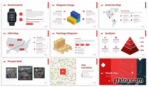 iWarehouse - Logistics Powerpoint Template