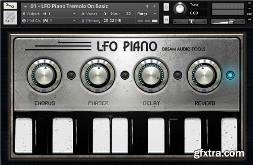 Dream Audio Tools The LFO Piano v1.5 KONTAKT