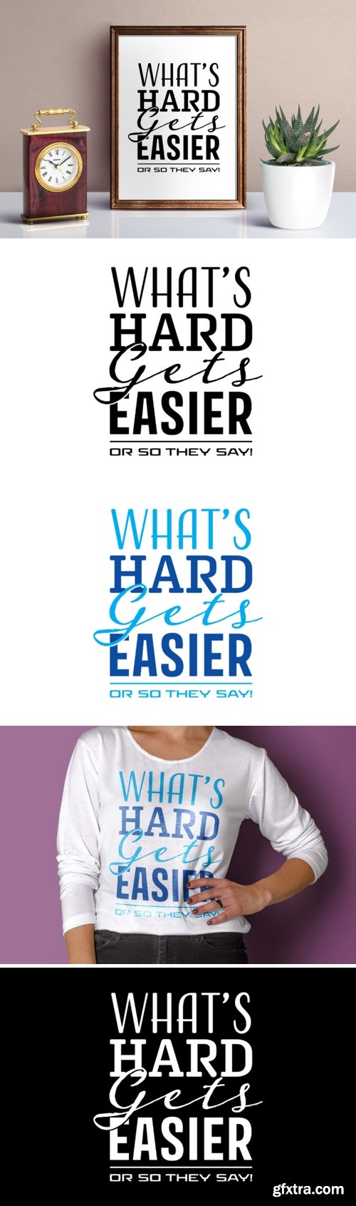 What’s Hard Gets Easier