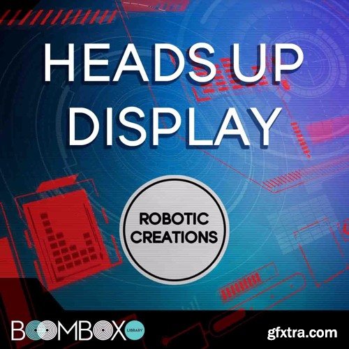 Boom Box Library Robotic Creations: Heads Up Display Toolkit WAV KONTAKT TouchOSC