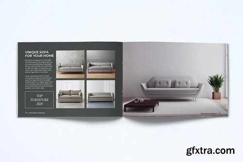 A5 Modern Catalogue Template