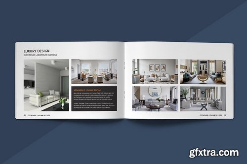 A5 Interior Catalogue Template