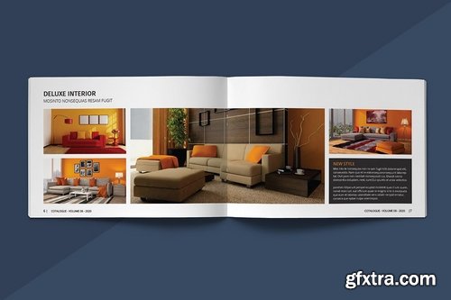 A5 Interior Catalogue Template