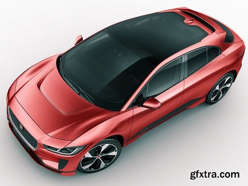 Jaguar I-Pace 2019 3D model