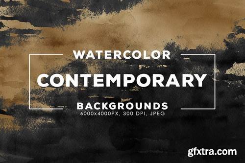 30 Contemporary Watercolor Backgrounds