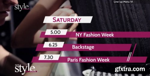 Videohive Broadcast Design - Fashion TV Channel Package 5165502