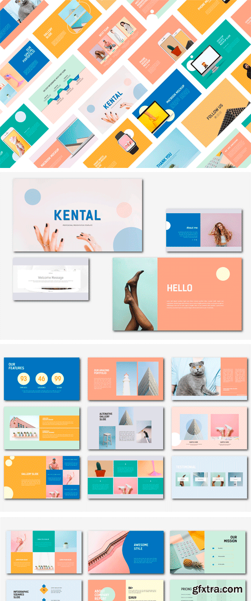 CM - Kental MNML Powerpoint Template 2988481