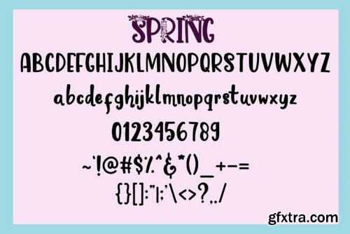 Spring Font