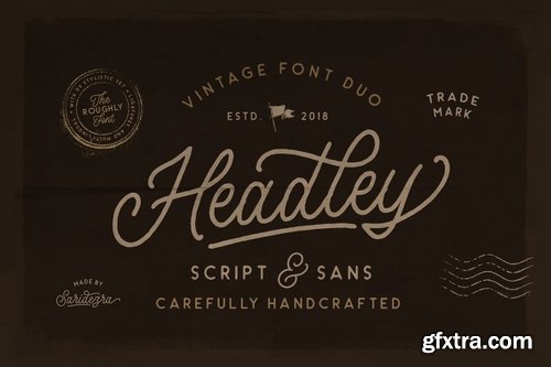 CM - Headley - Vintage Font Duo 3023043