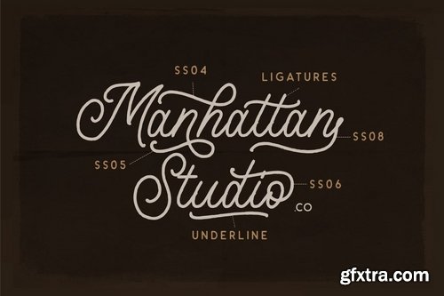 CM - Headley - Vintage Font Duo 3023043