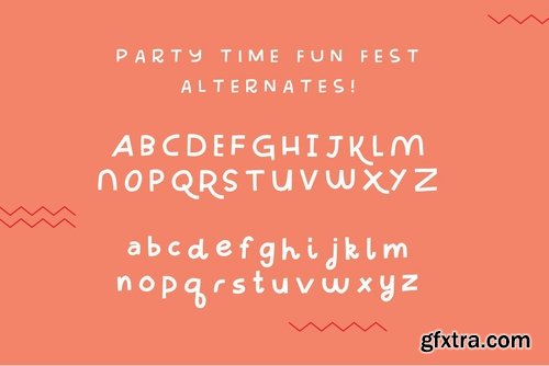 CM - Party Time Fun Fest - The best font 2437867