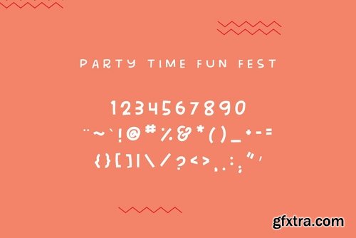 CM - Party Time Fun Fest - The best font 2437867