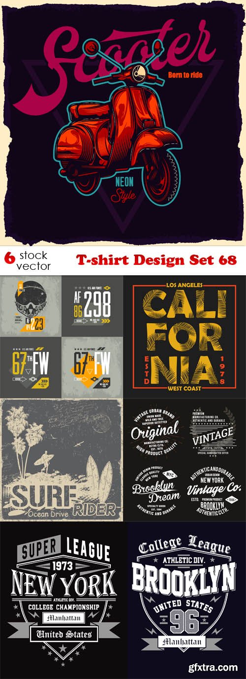 Vectors - T-shirt Design Set 68
