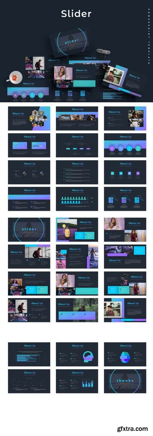 Slider - Food Powerpoint, Keynote, Google Sliders Templates