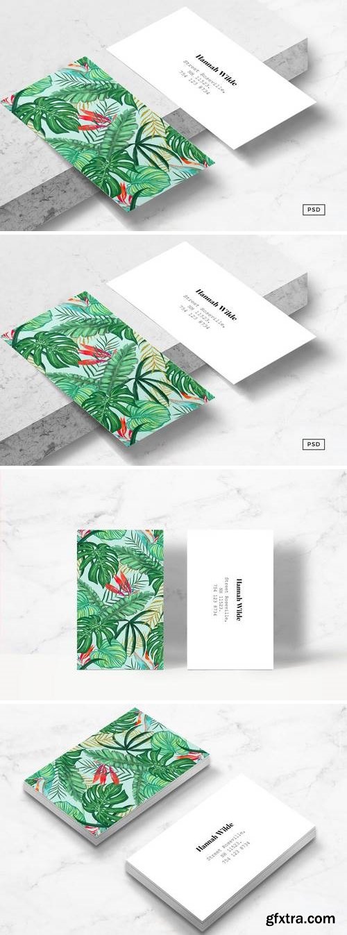 The Tropics Business Card Template