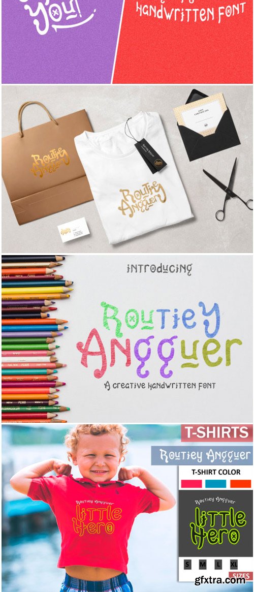 Routiey Angguer Font