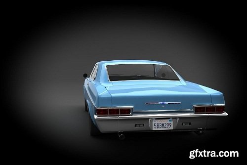 Chevrolet Impala SS 1966 3d Model