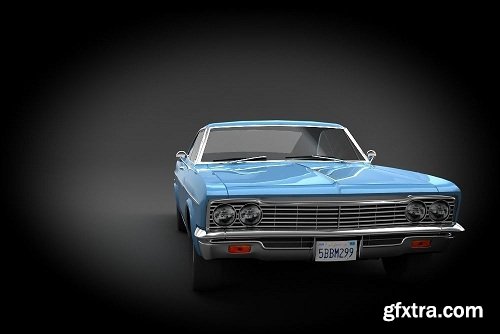 Chevrolet Impala SS 1966 3d Model