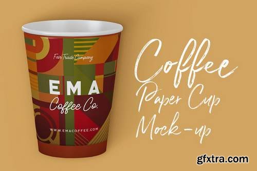 Coffee Paper Cup Mock-up