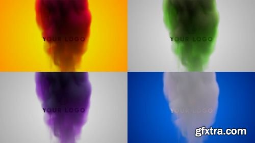 MotionArray Smoke Logo Reveal 183238