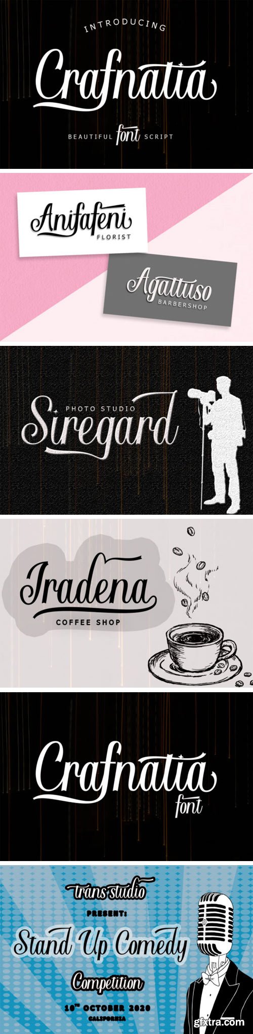 Crafnatia Script Font