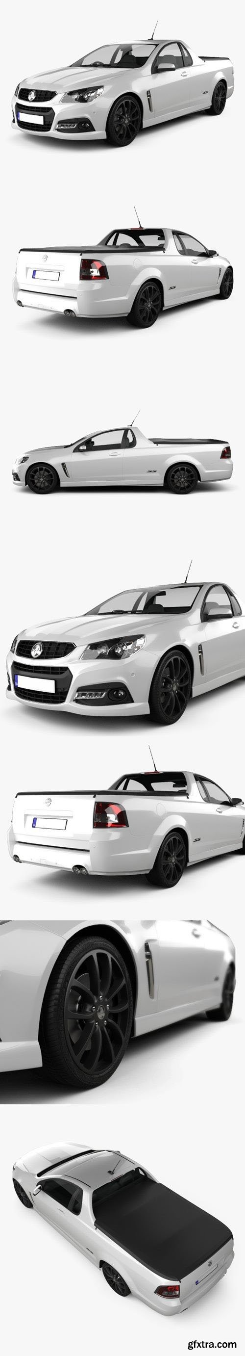 Holden VF Commodore Calais V UTE 2013 - 3D Model