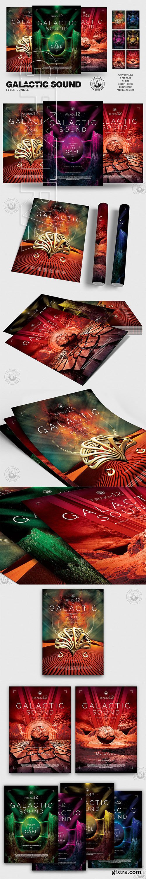 Galactic Sound Flyer Bundle