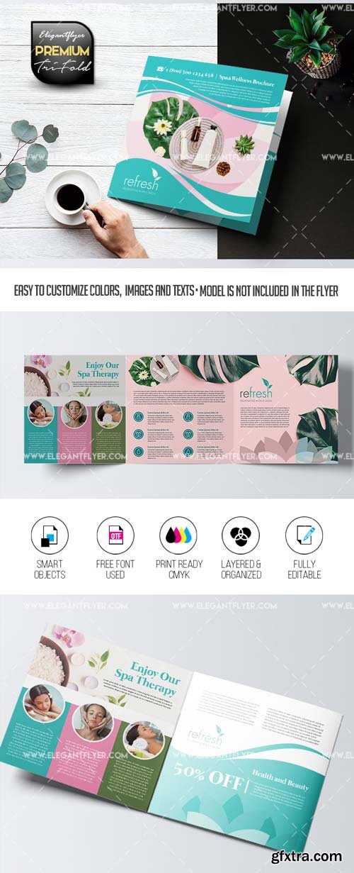 SPA Center V1 2019 PSD Brochure Template