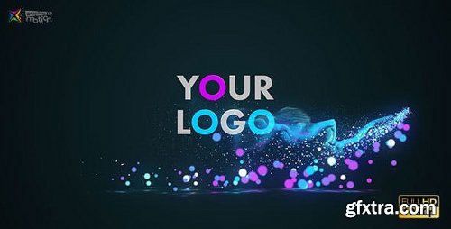 Videohive Glow Particles Logo 19477047