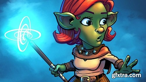 Let\'s Color a Goblin! | Complete Digital Coloring Process Walkthrough