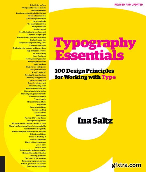 Typography Essentials: 100 Design Principles for Working with Type, Revised Edition