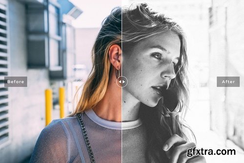 CM - Monochrome Lightroom Presets Pack 3498261