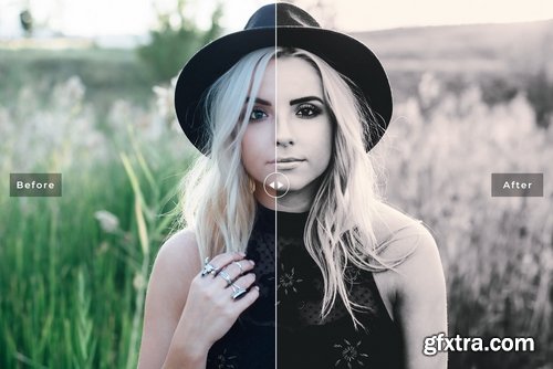 CM - Monochrome Lightroom Presets Pack 3498261