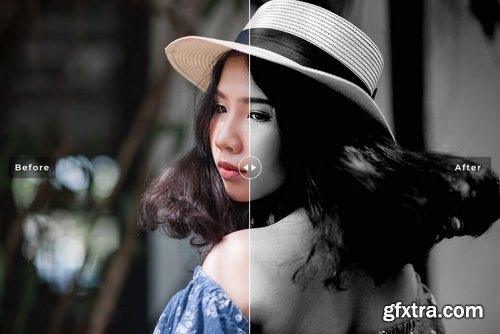 CM - Monochrome Lightroom Presets Pack 3498261