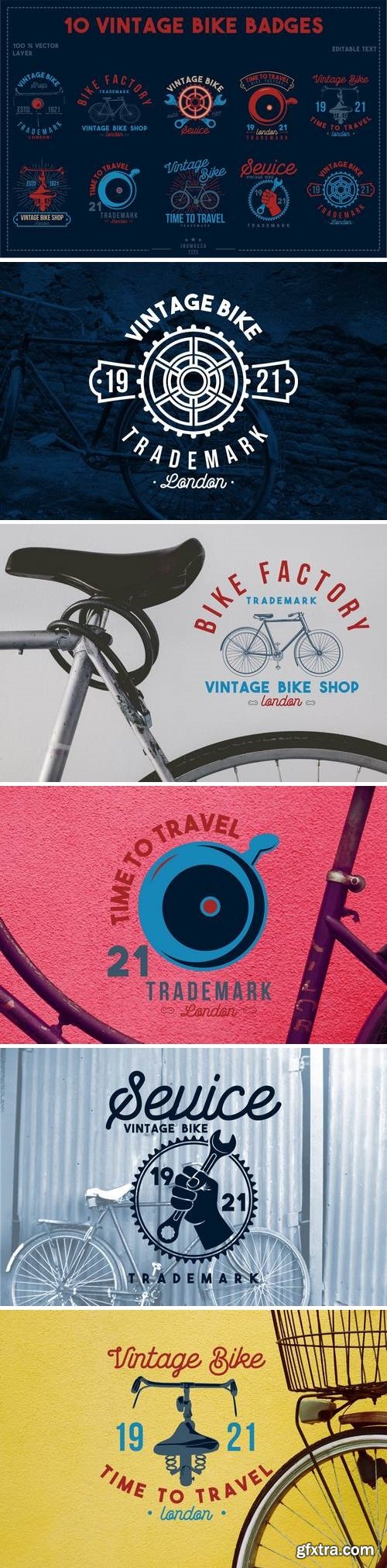 10 Vintage Bike Badges