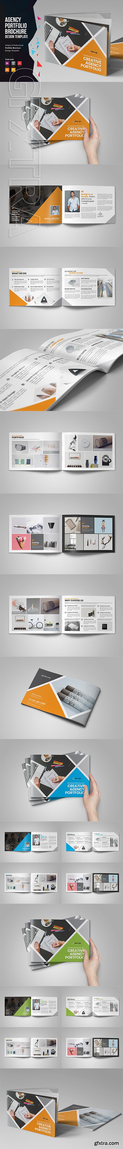 CreativeMarket - Digital Agency Portfolio Brochure v2 3481890