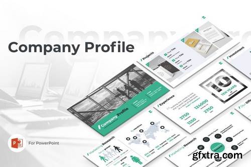 Company Profile Powerpoint and Keynote Templates