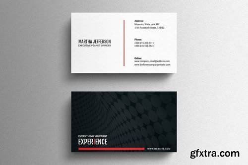 Simple Corporate Business Card Template