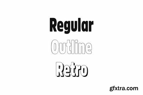 CM - Fritz - Unique Display Typeface 3499076