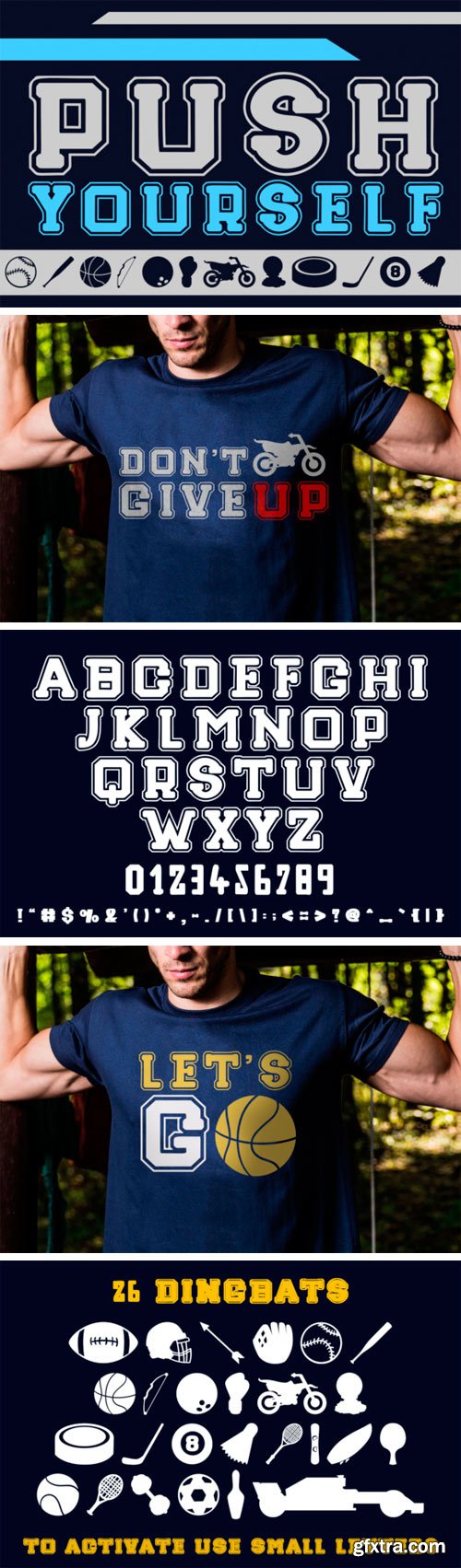 Push Yourself Font