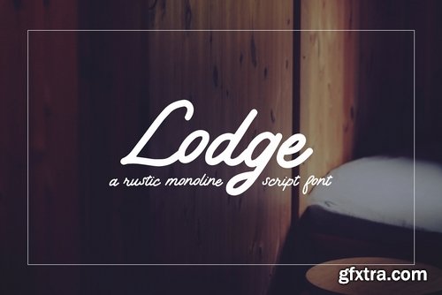 CM - Lodge Script  Rustic & Clean 2712146