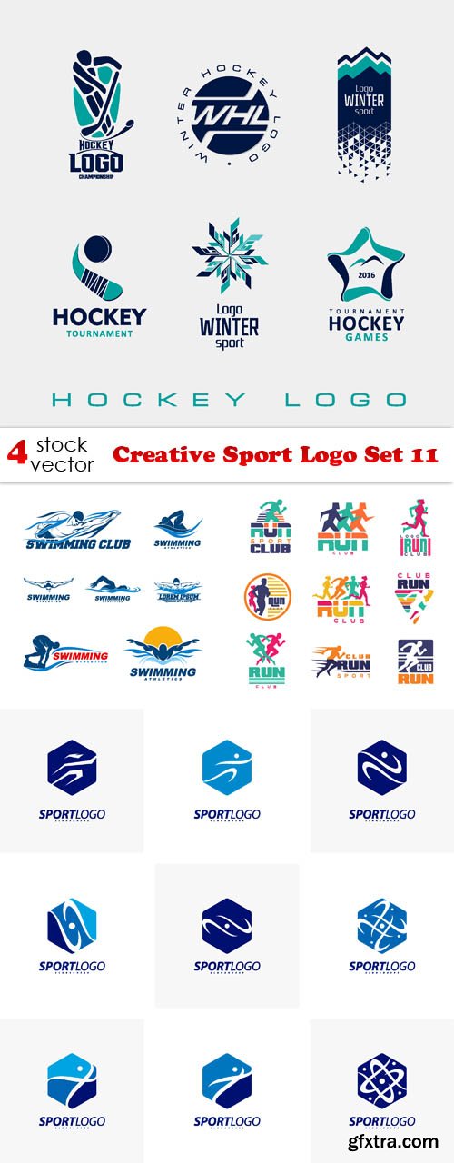 Vectors - Creative Sport Logo Set 11